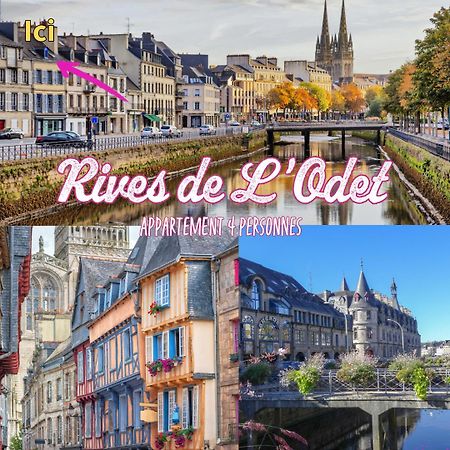 Les Rives De L'Odet, Vue Riviere Apartment Quimper Exterior foto